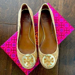 Tory Burch Cork Ballet Flats